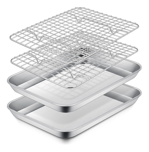 P Chef Juego Sarten Para Horno Tostador 10.4 Estante 2