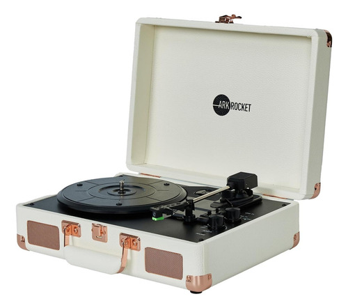 Maleta Arkrocketk Curiosity, Tocadiscos Bluetooth, Vintage D