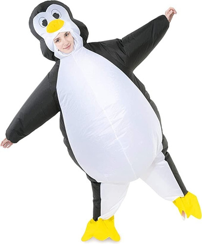 Disfraz Inflable De Pingüino Damas Adultos Envio Gratis 