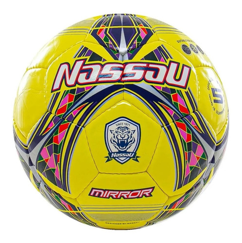 Pelota Fútbol Nassau Mirror N°5 Original Cesped Profesional 