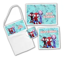Comprar Set De Jardin 4 Piezas (taza-servilleta-mantel-toalla) Spidey Y Sus Sorprendentes Amigos