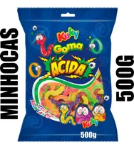 Comprar Minhoca Goma Kuky Acida 500g