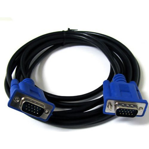 Maxllto 6 Ft Vga Conector Hd15 Macho Azul Tv Cable Monitor