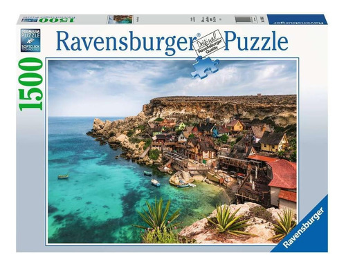 Ravensburger - Puzzle Para Adultos 1500p - Popeye Village, M