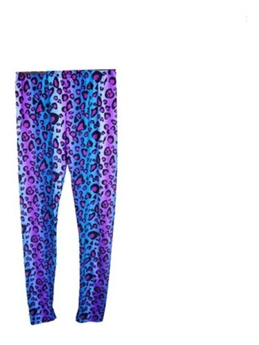 Leggings Calza Animal Print Neon Unisex - Unica