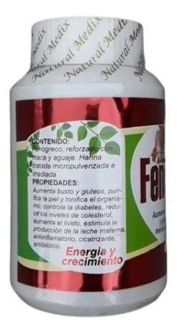 Imagen 1 de 4 de Fenogreco Alholva + Maca + Aguaje Todo En 1 El Original 100%