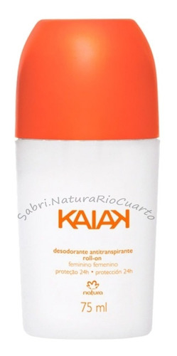 Natura Desodorante Roll On Kaiak Femenino 