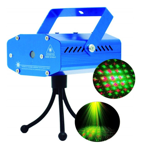 Canhão Raio Laser Luz Holográfico Pontilhado Coração Estrela