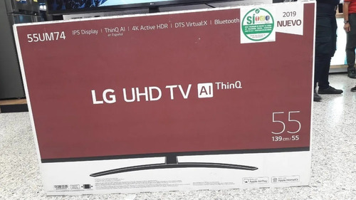 Tv LG De 55 Pulgadas Uhd 4k Smart Tv Nuevo Original Mas Base