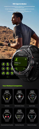 Smartwatch X2 Atlas Com Gps No Brasil Preto