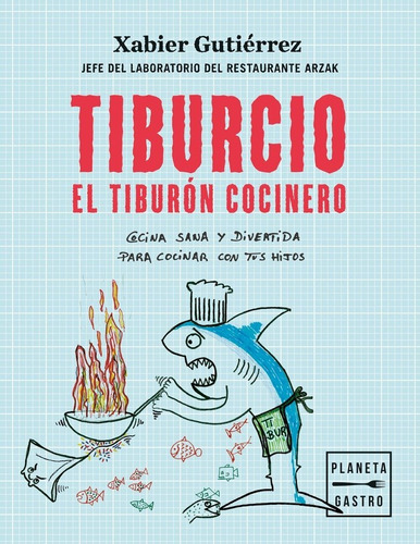Libro Tiburcio, El Tiburon Cocinero