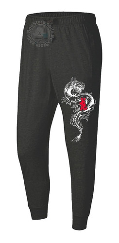 Buzo Pantalon Unixes Estampado Dragon