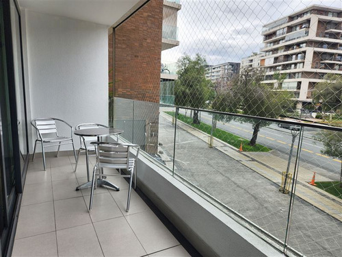 Departamento En Venta De 1 Dorm En Las Condes/metro Hernando