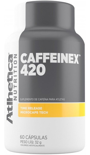 Caffeinex 420 Atlhetica Nutrition / 60 Cápsulas 
