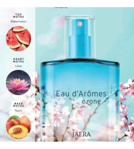 Jafra Agua De Aromas Ozone Para Mujer 100 Mililitros