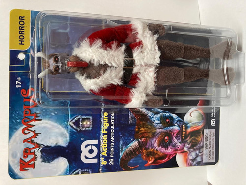 Figura De Acción De Mego Krampus De 8 Pulgadas