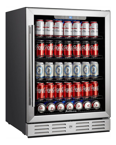 Kalamera Refrigerador De Bebidas De 24 Pulgadas, Enfriador D