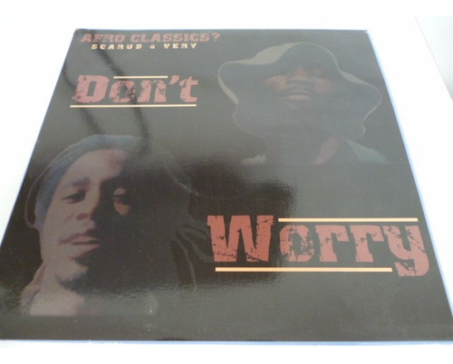 Scarub & Very Dont Worry Vinilo 12´ Single Importad Ggjjzz