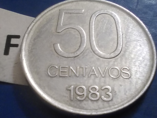 50 Centavos De Peso Del Año 1983 República Argentina 