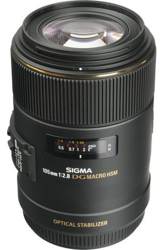 Sigma Lente 105mm F/2.8 Ex Dg Os Hsm Macro P/ Canon