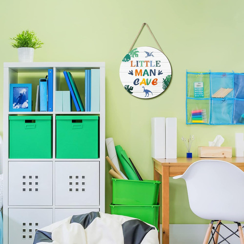 Letrero De Madera Con Cita De Dinosaurio Con Frase De Little