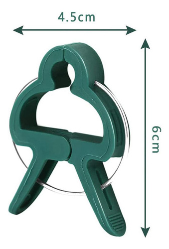 50 Piezas Clips Para Plantas Plantas Trepadoras Golondrina L