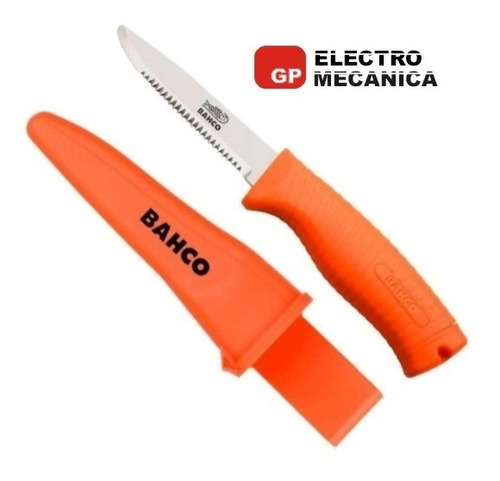 Imagen 2 de 8 de Cuchillo Bahco De Rescate Flotante Luminoso 1446 Pesca Acero