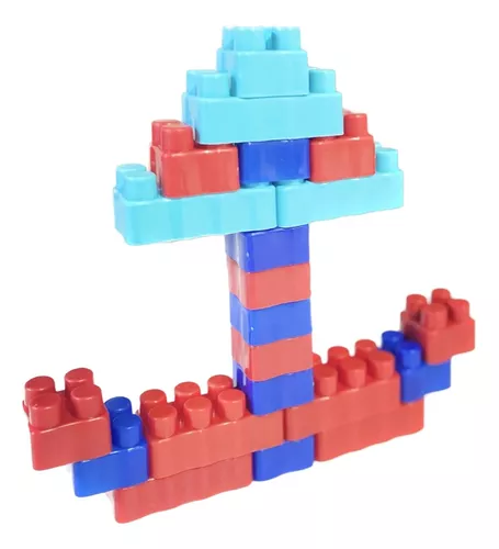 250 Multiblocos-Educativos-Fácil De Montar-Peças  Diversificadas-Colorida-Brinquedo tipo Lego em Promoção na Americanas