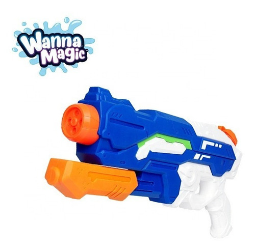Imagen 3 de 7 de Pistola De Agua 40cm Water Blaster 8 Metros Juguete