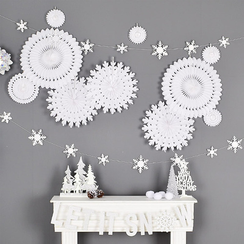 Decoraciones De Copos De Nieve Decoraciones De Copos De Niev