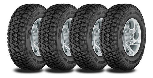Kit 4 Cubiertas Fate Lt 215x80x16 107q Range Runner Mt