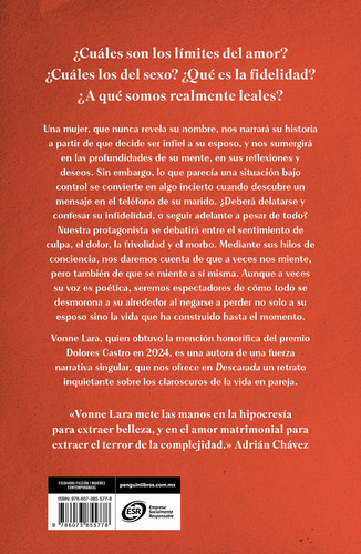 Descarada / Vonne Lara, De Vonne Lara. Editorial Grijalbo, Tapa Blanda, Edición 01 En Español, 2025