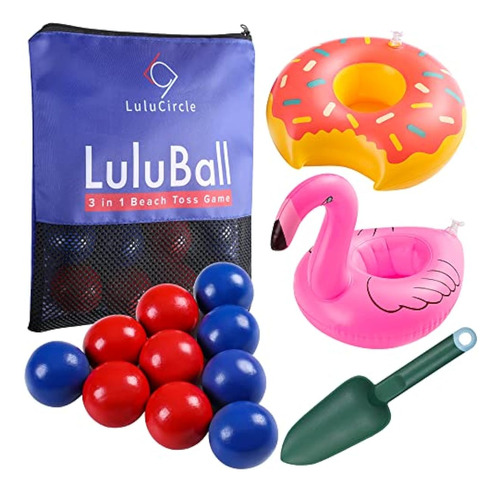 Luluball - Juego De Lanzamiento De Playa Al Aire