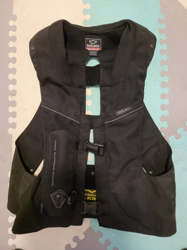 Imagen 4 de 5 de Chaleco Airbag Para Motos Hit-air Black M L Japon Con Gas