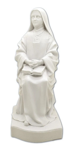 Imagem 2 de 5 de Imagem Escultura Santa Teresinha, Santa Terezinha 18cm