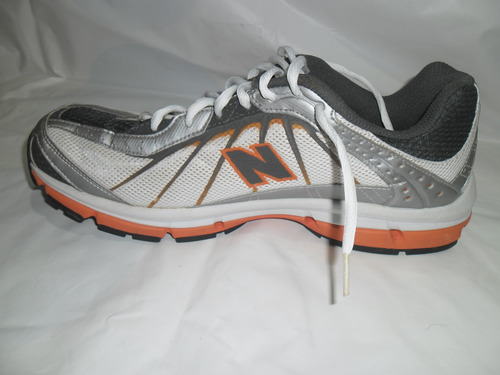 Tenis New Balance Laranja Branco Cinza 644 N-fuse - Tam 45,5 (Usado)