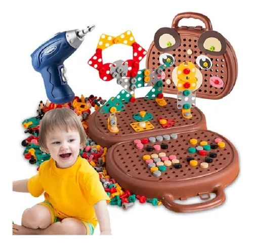 Juego De Herramientas Para Niños Bloques De Contruccion