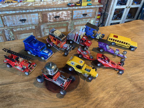 Toy Zone By Tom Daniel Coleção 10 Miniaturas Diecast Custom