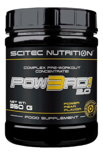 Pre-entreno Pow3erd 350g  Scitec Nutrition