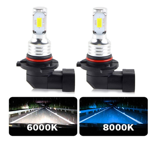 Led Super Brillante Moto Coche Niebla Luz 9005 9006 H4 H7 H8