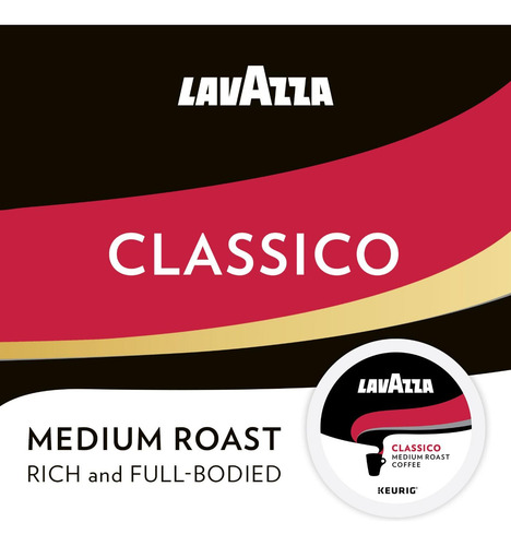 Lavazza Cápsulas K-cup® Classico, 10 Unidades 6-pk