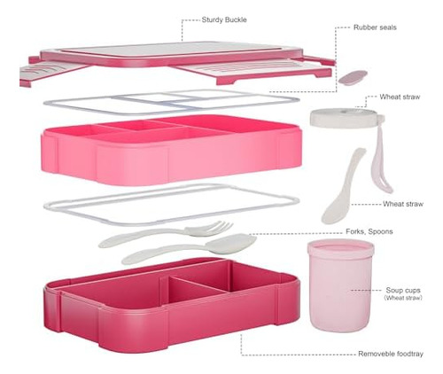 Lonchera Bento Para Niños, Lonchera Bento A Prueba De Fugas