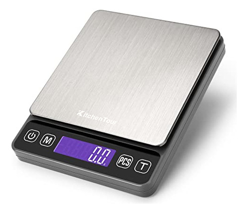 Kitchentour Escala De Cocina Digital - 3000g/0.1g 468t6