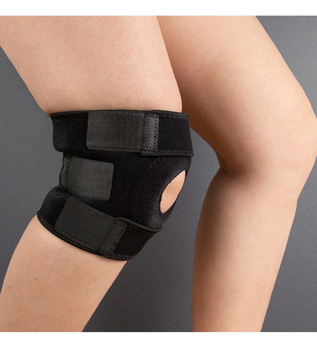 Rodillera Con Elástico Ajustable Para Recuperación De Lesion