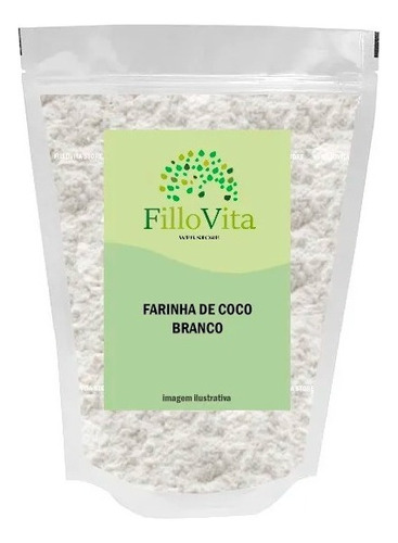 Farinha de Coco Fillovita - Embalagem de 1Kg