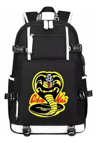 Cobra Kai Anime Mochilas Escolares Para Adolescentes Con