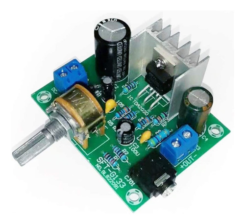 Modulo Amplificador Audio Mono 18w Clase Ab Tda2030 C/pote