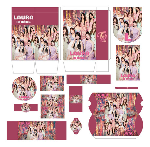 Kit Imprimible Twice