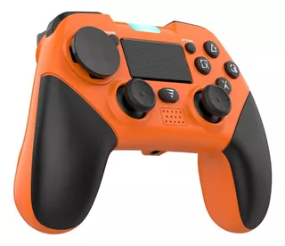 Control Inalámbrico Cx60 Blazing Orange Voltedge Color Naranja Compatible con PS4