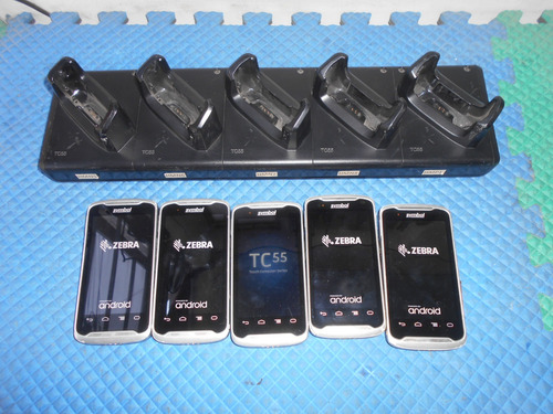 5 Terminales Zebra Symbol Tc55 Android Y Lector De Barras (Usado)